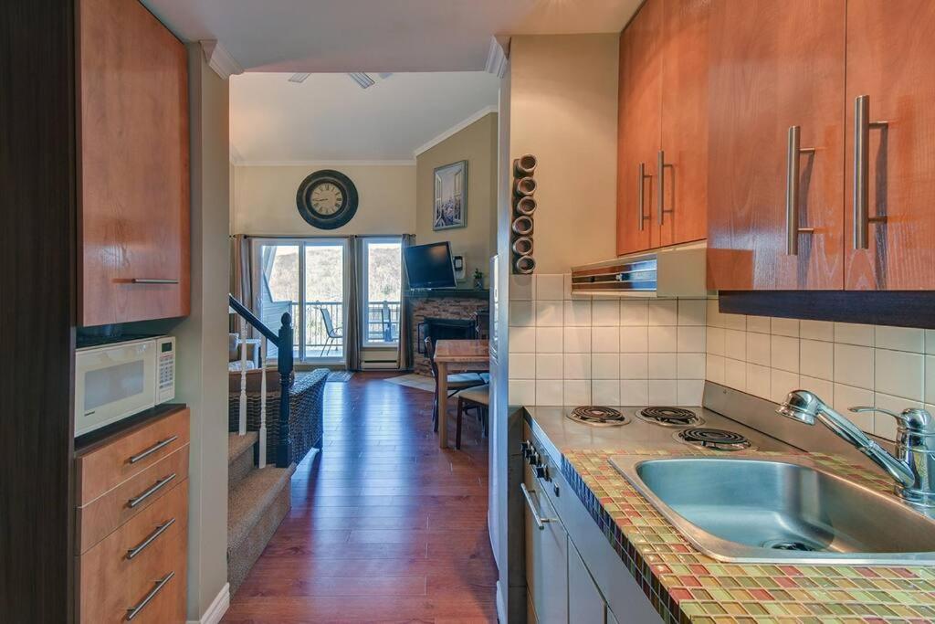 Charming Tremblant 1 Bedroom With Pool And Hot Tub Mont-Tremblant Exterior foto